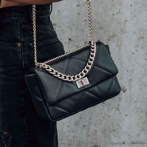 Nude Pink Quilted Handbag Leather Handbag Classic Handbag Pale Pink Bag Women Cross Body Bag