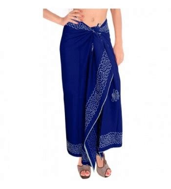 Sarong Bathing Suit Pareo Wrap Bikini Cover Up Womens Rayon Swimsuit Swimwear Embroidered