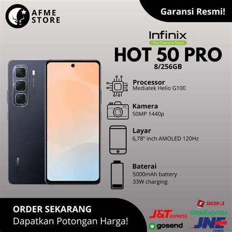 Jual Infinix Hot Pro Gb Bnib Garansi Resmi Shopee Indonesia