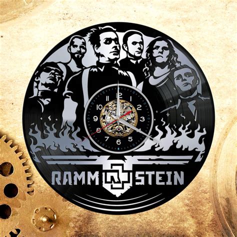 Настенные часы с группой Rammstein, Рамштайн, Till Lindemann - купить ...
