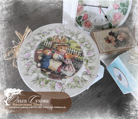 Рукодельная лавка - Авторские работы - табуретка - Летние деньки