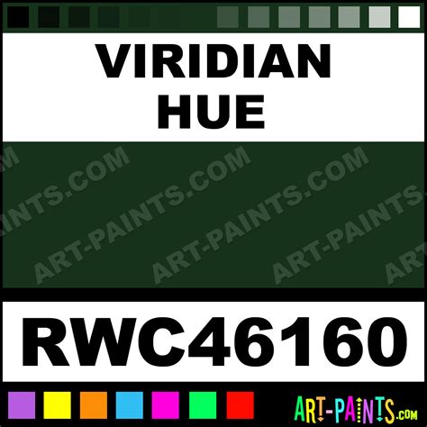 Viridian Artists Watercolor Paints Rwc46160 Viridian Paint
