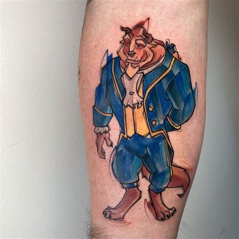Beast Tattoo Located On The Inner Forearm Sketch Work