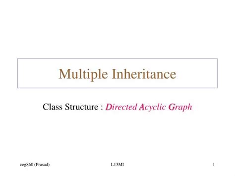 Ppt Multiple Inheritance Powerpoint Presentation Free Download Id