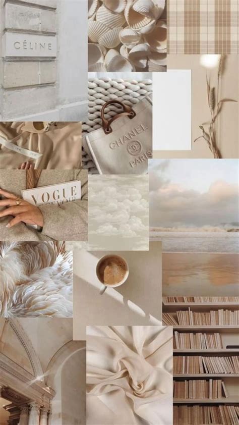 100 Pcs Beige Aesthetic Wall Collage Nude Aesthetic Wall Etsy Artofit