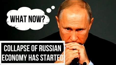 Russian Economic Collapse Has Started As Oil Sales Fall And Russia