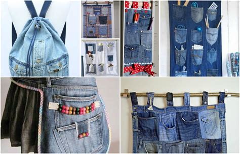 20 Super Einfache Upcycling Ideen Aus Alten Jeans Nettetipps De