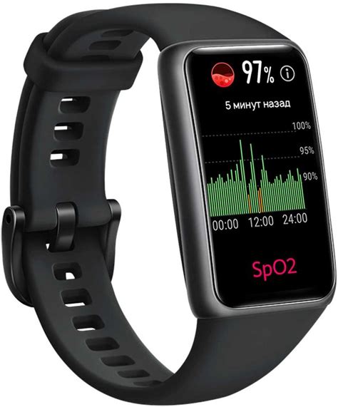 Фитнес-трекер Huawei Band 6 FRA-B19, черный / черный - купить в ...