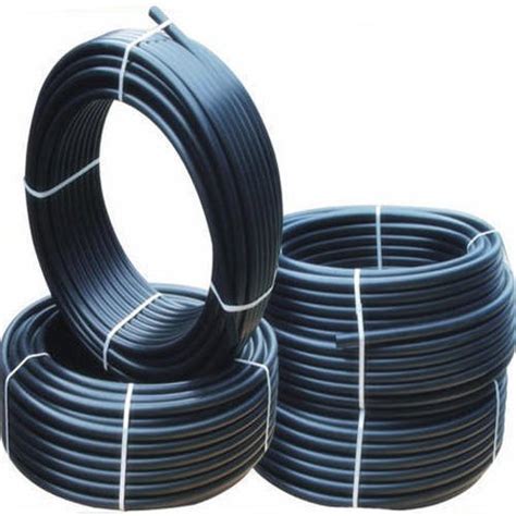 Black HDPE Submersible Roll Pipe With SS Nipples Fitted Ends At Rs 150