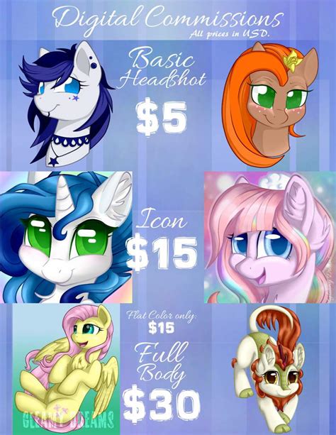 Commission Info 2019 Wiki Equestria Unofficial Fan Club Amino