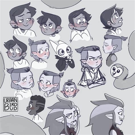 Owl House Sketches 02 By Urbanbirdbud On Deviantart