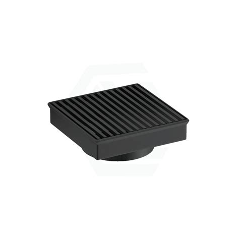 Grill Floor Waste Drain Stainless Steel Matt Black Myhomeware