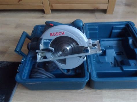 Bosch GKS 190 190mm Circular Saw In Carry Case 1400 Watt 240 Volt | in ...