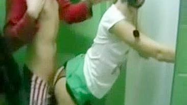 Passionate Amateur Hipster Couple Fucking Eagerly In Public Place AREA51 PORN