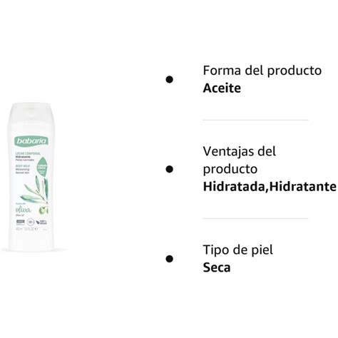 Leche Corporal Hidratante Con Aceite De Oliva 400ml Babaria