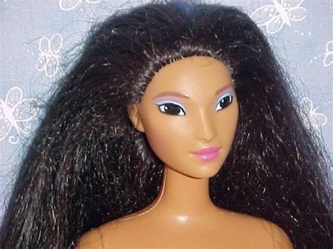 Disney Mattel Barbie POCAHONTAS Nude Doll Custom OOAK