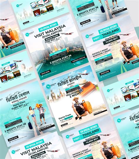 Travel Agency Banner Design Travel Banner Design On Behance