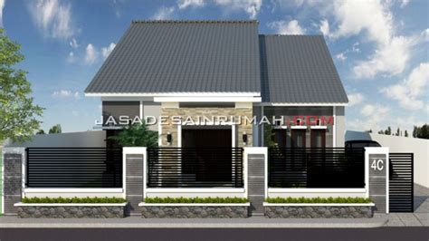 74 Foto Gambar Desain Rumah Minimalis Modern Atap Pelana Wajib Di