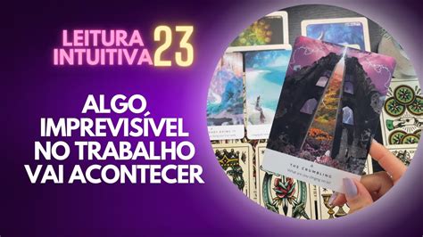 Leitura Intuitiva De Tarot N Uma Energia Imprevis Vel E