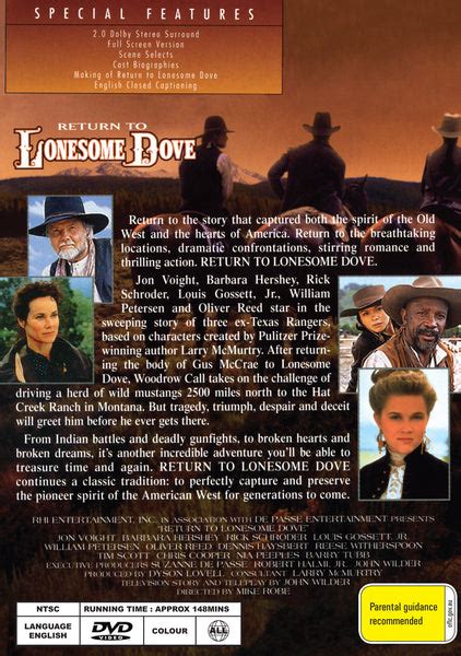 Return to Lonesome Dove - Jon Voight, Barbara Hershey