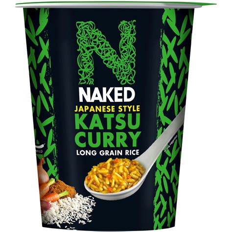 Naked Japanese Style Chicken Katsu Curry Rice Pot G Wilko