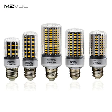 No Flicker Smd 5736 Led Corn Light 5w 10w 15w 20w 25w E27 Led Lamp Warm