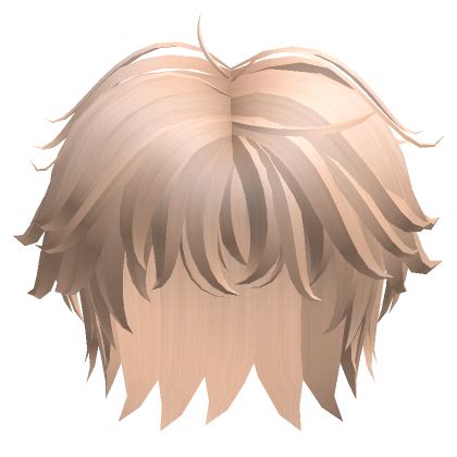 Messy Fluffy Hair Blonde Roblox Item Rolimon S