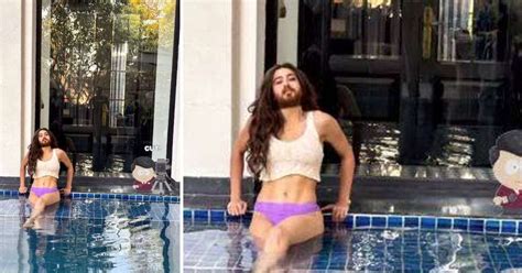 Sara Ali Khan Releases A Bikini Photo But Her Beard Is The Centre Of Attention Filmfare