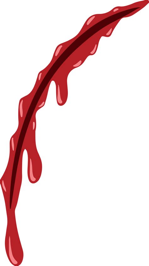 Sangue Ferita Spruzzo Illustrazione Png