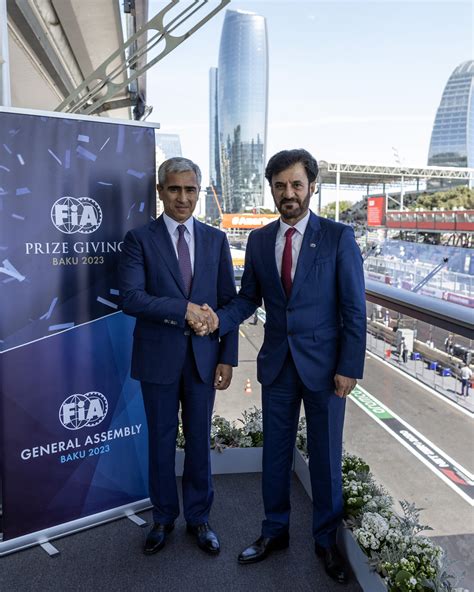 Baku Confirmed as Host City for 2023 FIA Annual General Assembly and ...