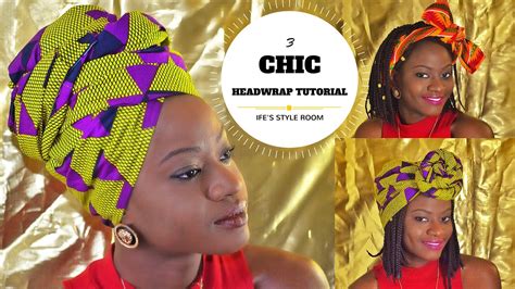 How To Tie An Headwrap Chic Ways The Badu Headwrap Youtube