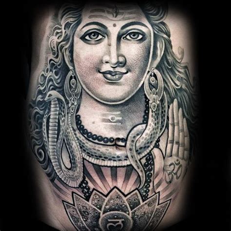 50 Tatuajes del Dios Shiva (con el significado)