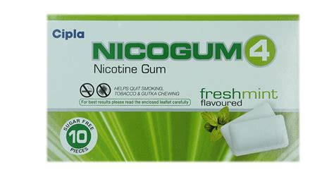 nicogum (nicotine gum) to stop smoking - Medstore