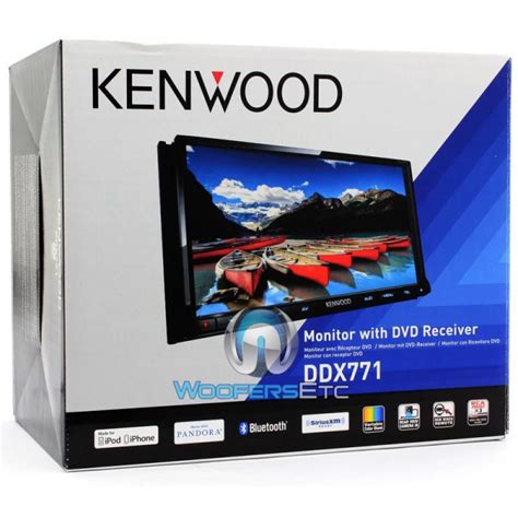 Ddx Kenwood In Dash Double Din Lcd Touchscreen Cd Mp Dvd Usb