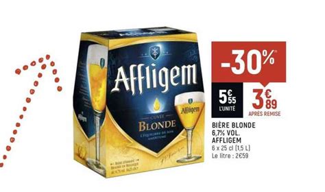 Promo Bi Re Blonde Vol Affligem Chez Spar Icatalogue Fr