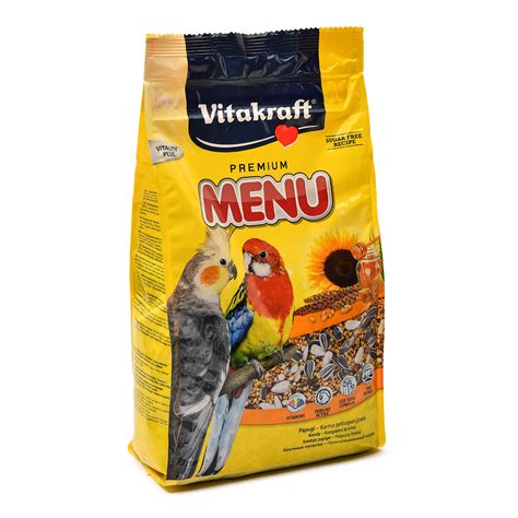 Корм для попугаев Vitakraft Menu средних 1кг 10621