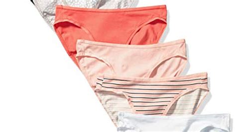Amazon Essentials Women S Cotton Bikini Brief Underwear Available In Plus Size Now Off