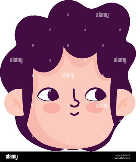 Boy Avatar Face Stock Vector Image And Art Alamy