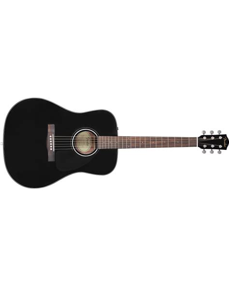 Fender CD-60 Dreadnought V3 DS, Black