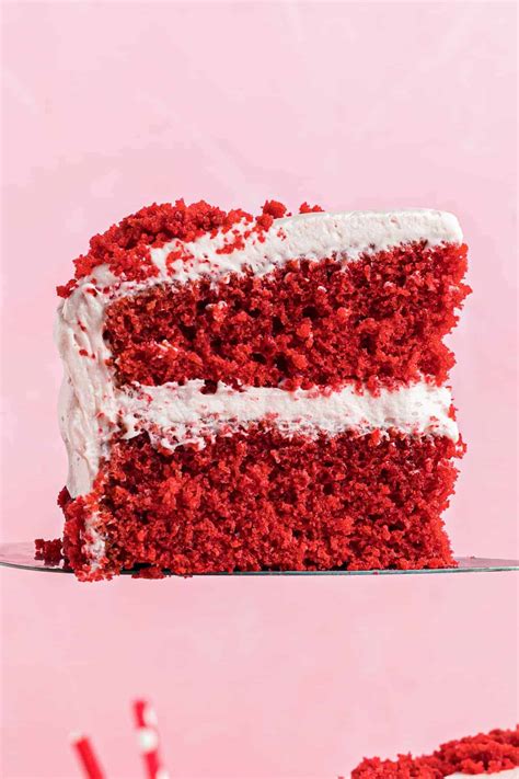 Red Velvet Cake with Raspberry Cream Cheese Frosting - Easy Dessert Recipes