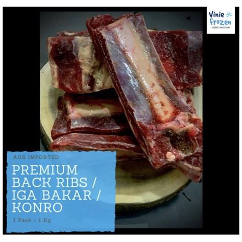 Jual Premium Aus Iga Sapi Bakar Konro Backribs Kg Impor Shopee