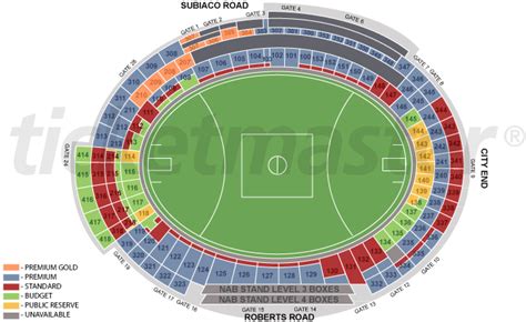 Row Seat Number Virtual Optus Stadium Seating : Sofi Stadium Suite ...