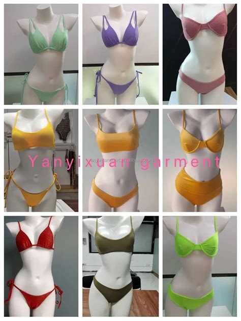 2025 Custom Private Label Logo Fitness Sexy Swimsuit Women Bikini Swimwear Bathing Suit Micro