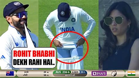 Virat Kohli Laughing On Rohit Sharma When His Pant Got Down In Ind Vs