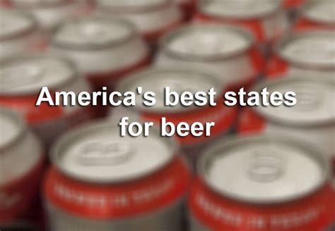 America's best states for beer