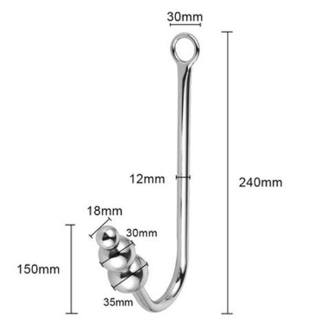 Gancho Anal Esferas Sladom