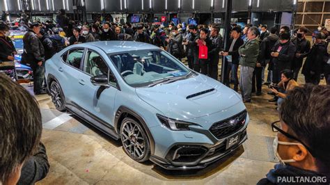 Subaru Wrx S Sti Sport Dilancar Di Jepun Cvt Unit Terima