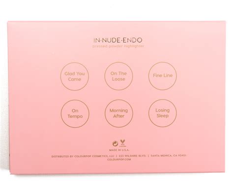 Colourpop In Nude Endo The Beauty Broadway