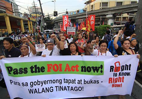 Palasyo Hands Off Sa Pagpasa Ng FOI Bill Na Pinaniniwalaang Panlaban