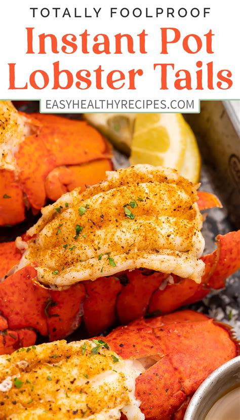 Instant Pot Lobster Tails Easy Healthy Recipes